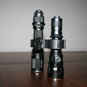 Montura arma luneta lanterna