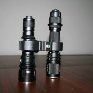 Montura arma luneta lanterna