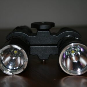 Montura arma luneta lanterna