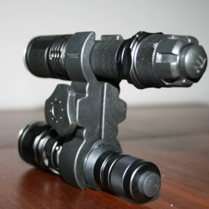 Montura arma luneta lanterna