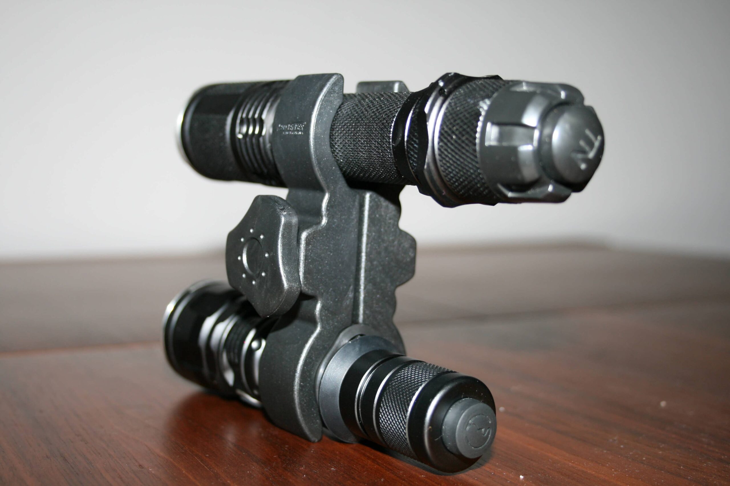 Montura arma luneta lanterna