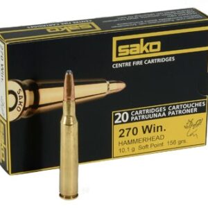 Cartus 270 WIN Soft Point 10,1g, SAKO