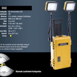 Sistem de iluminare profesionala Peli 9460 RALS