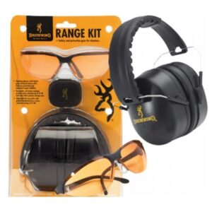 Set casti si ochelari protectie Browning