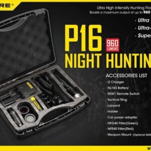 Kitul de vanatoare Nitecore P16