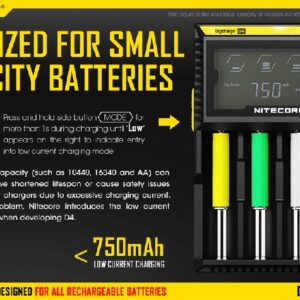 Incarcator Digicharger D4 Nitecore