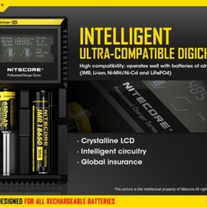 Incarcator Digicharger D2 Nitecore