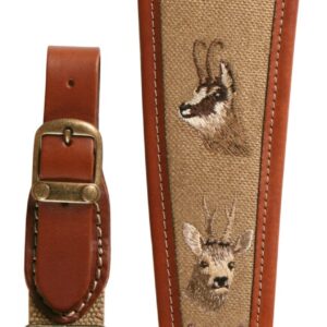 Curea arma piele cu textil R6115 Riserva