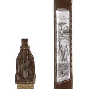 Curea arma piele cu cordura R7004 Riserva