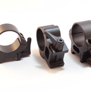 Set prindere rapida luneta inele pentru tub de 30 OPTISAN