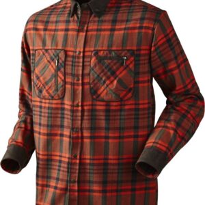 Pajala shirt Colour Bright red check